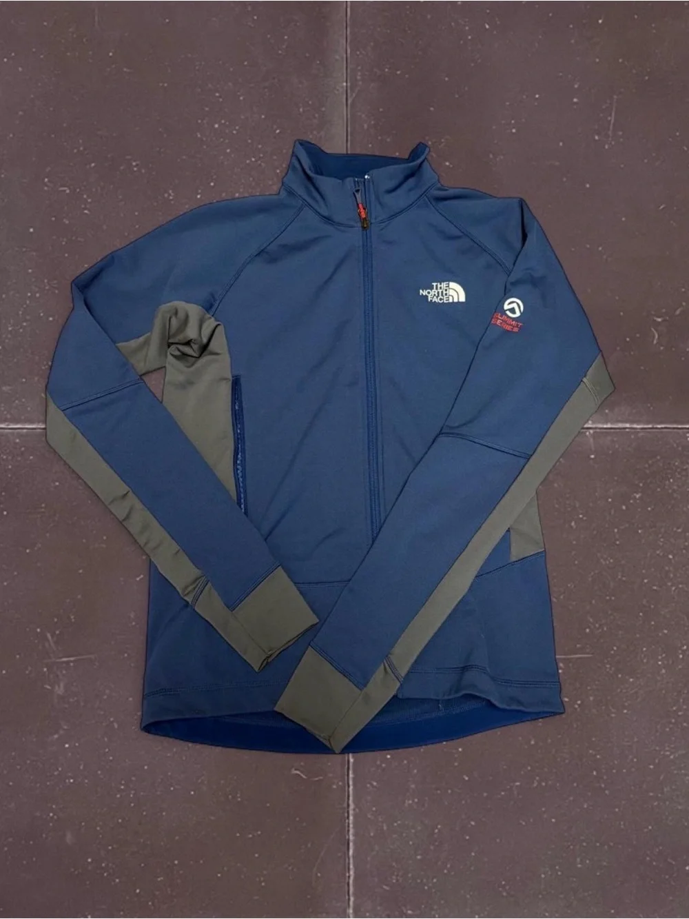The North Face Men's Blue Full-Zip Performance Jacket. Summit series